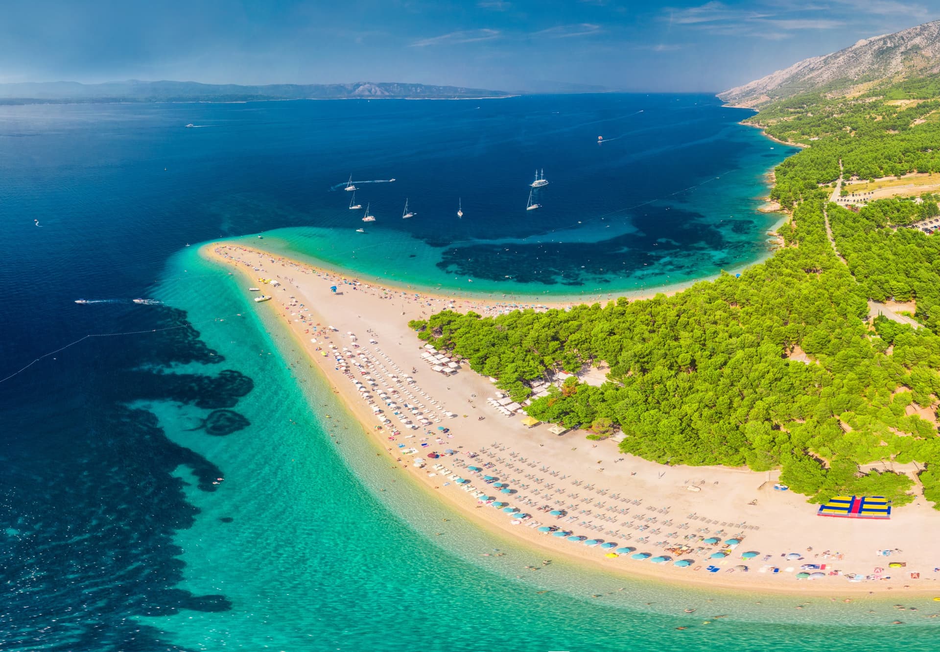 Zlatni Rat Beach in Bol